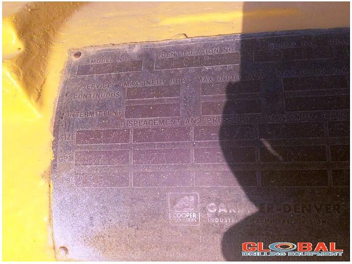 Used Item 0714 : Gardner Denver FXD AFB 7-1/2” x 10” Mud Pump – SOLD