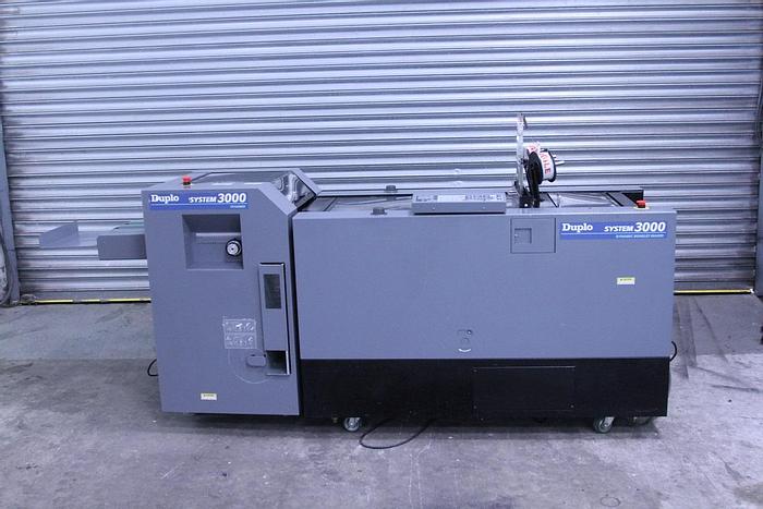 Used Duplo 3000 System Bookletmaker and Trimmer (#1034)