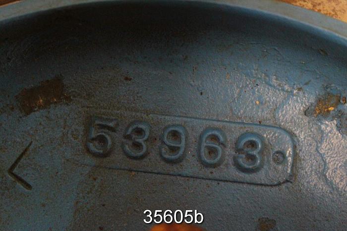 Used Goulds 3196MT 13" Diameter Satuffing Box Cover #35605