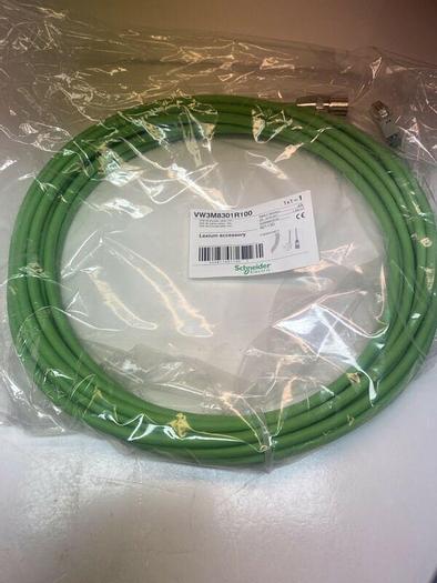 New Schneider Electric 10M Lexium Servo Motor Encoder Cable VW3M8301R100