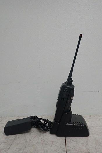 Used Vertex Standard VX-354-G7-5 UHF Two-Way Radio w/ Charger CD-34 & AC Adapter 788026126651