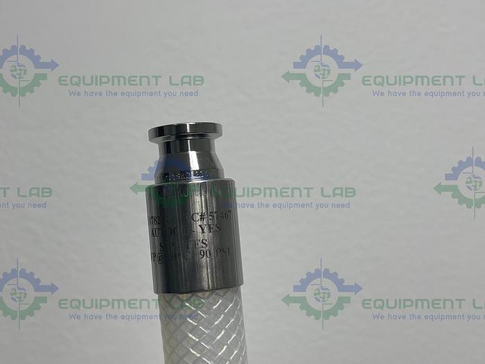 Used Saint Gobain  23035763 Pure Fit 96" Hose w/ 1" Sanitary Fitting 90 PSI at 20°C