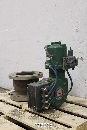 Used Fisher V150 8" V-Ball Control Valve #29575