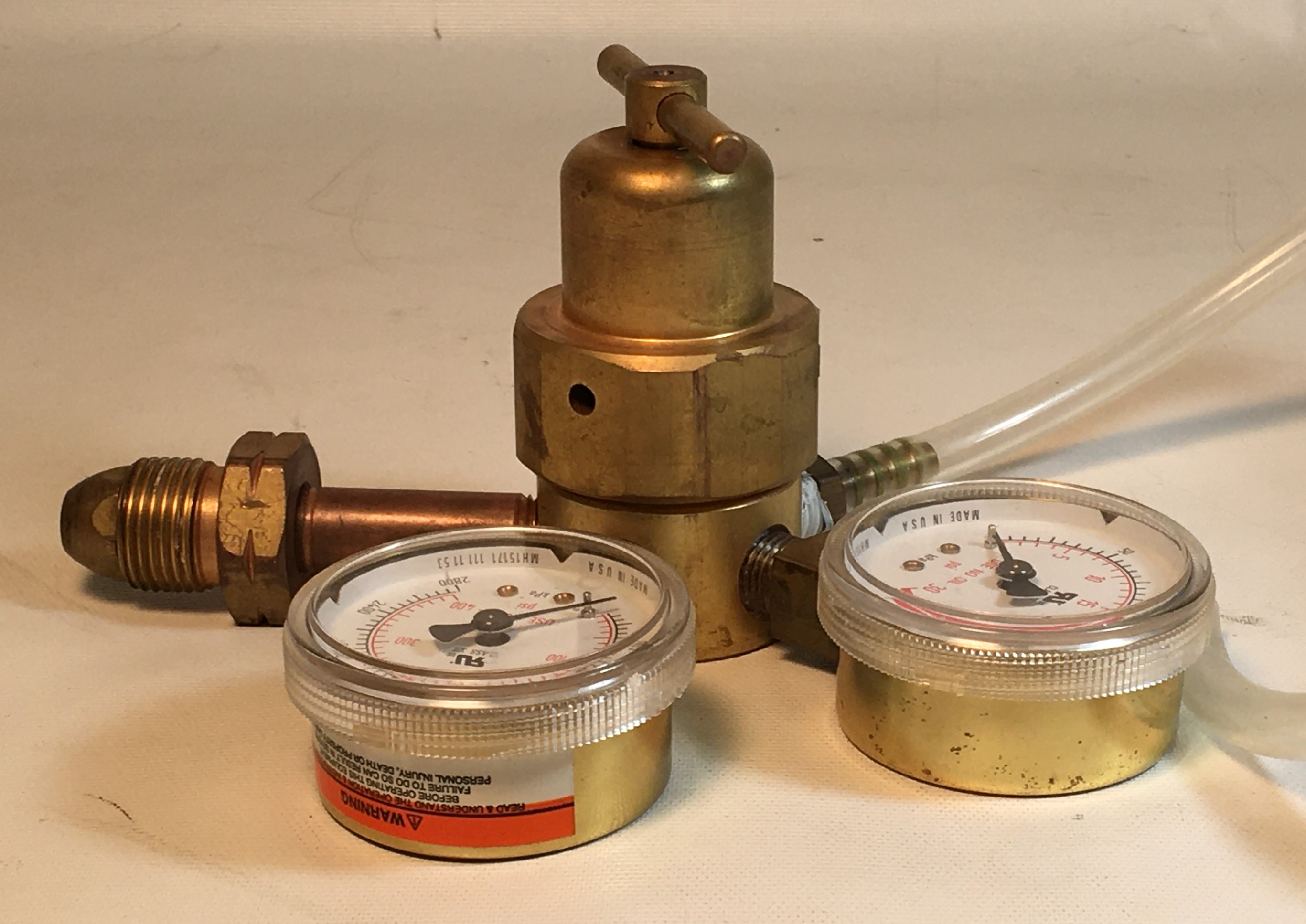 Used Smith H1945E-510 Acetylene Regulator