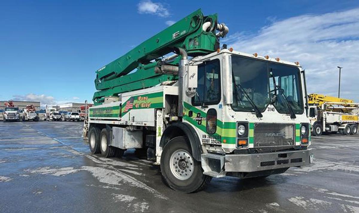 Used 2007 Putzmeister BSF38Z.16H 38m