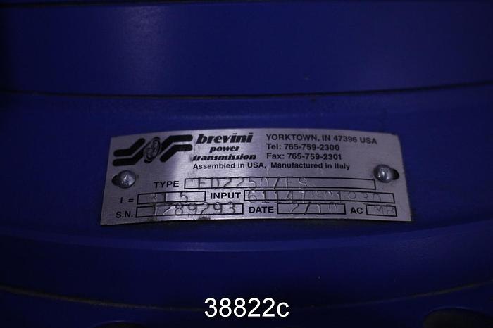 Used Brevini ED22507/ES Brevini Power Transmission Gear Drive #38822