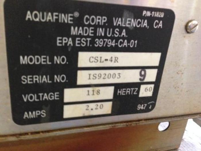 Used Aquafine CSL-4R