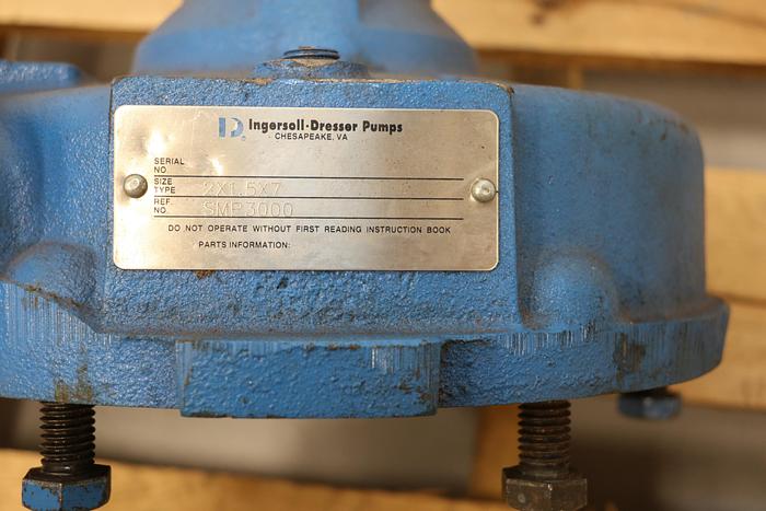 Used Ingersoll Dresser SMP3000 2x1.5x7 Pump Casing  #44283