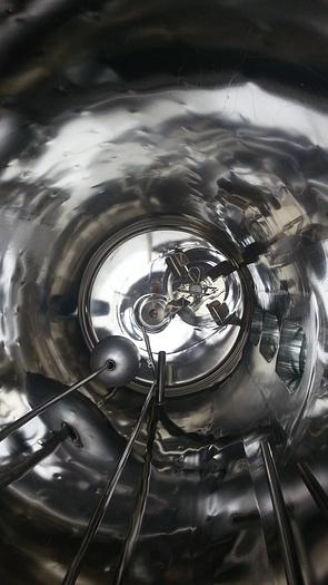 Used 50 GALLON DCI SANITARY MIX TANK - 316 S/S - JACKETED (#8475)