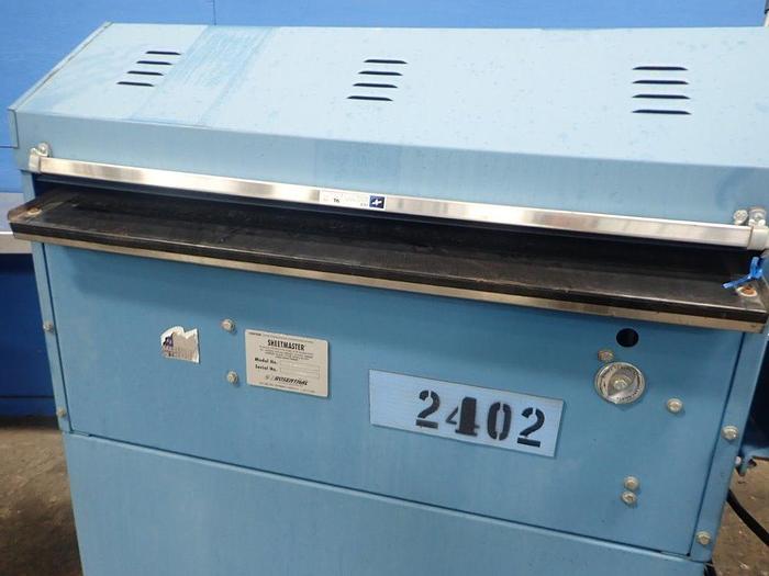 Used 30" ROSENTHAL SHEETMASTER MODEL SM-30 WITH UNWIND AND TENSION