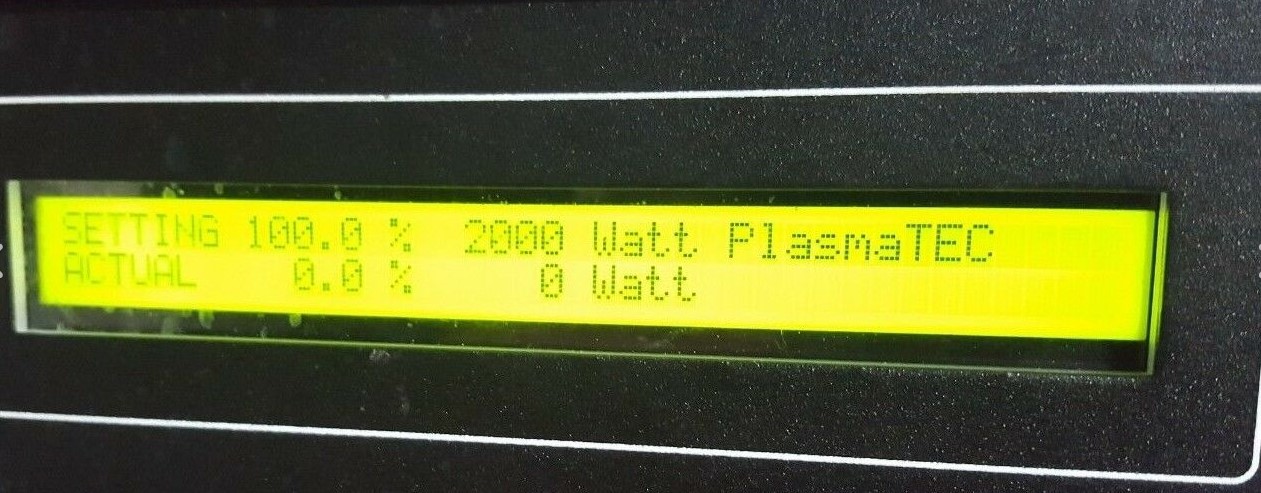 Used TANTEC HV3020 PLASMA Power Generator