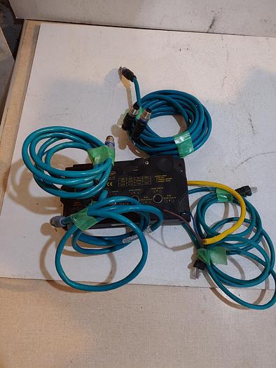 Parts Only Turk SE-84ST-E924/C1190 9 PORT INDUSTRIAL ETHERNET SWITCH(107)