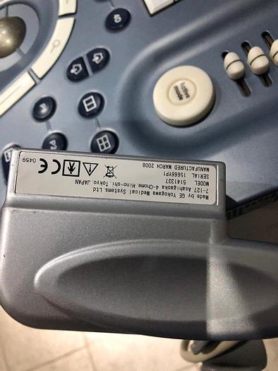 Gebraucht GE Voluson i BT14 tragbares Ultraschallsystem inklusiv Trolley mit 1 Sonde, ROM DVD