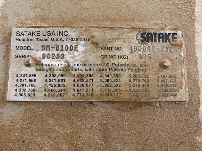 Used Satake Color Sorter Model Scan Master II 810 DE