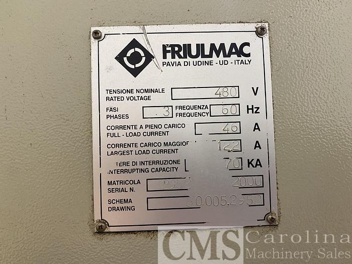 Used 2000 Fruilmac Randomat E