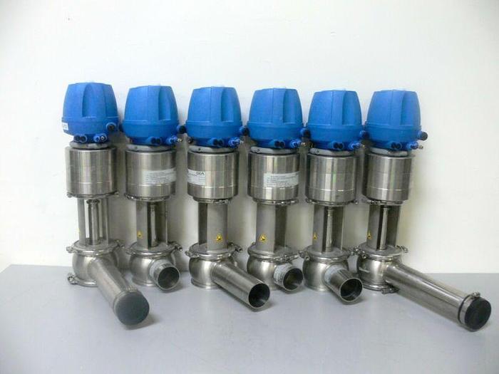 Used GEA Tuchenhagen NLJ-OD2.5"-SA-CB-L0-13N/52 + TP20.I4PAK/18/19/67 Valve