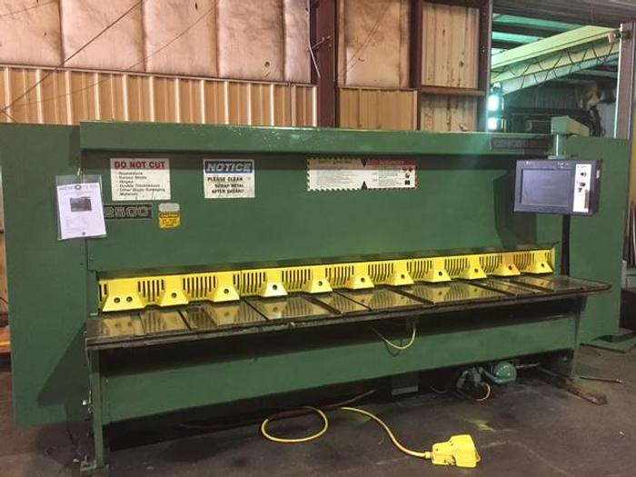 Used 1991 1/4" x 120" CINCINNATI CNC Hydraulic Power Shear