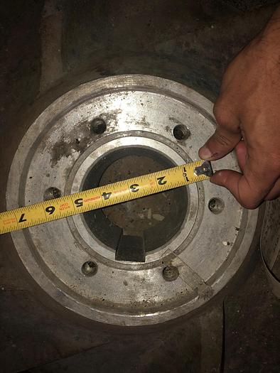 Used Valmet Optislush HP-33 Pulper Rotor, 33" Diameter, Saw Toothed #36463