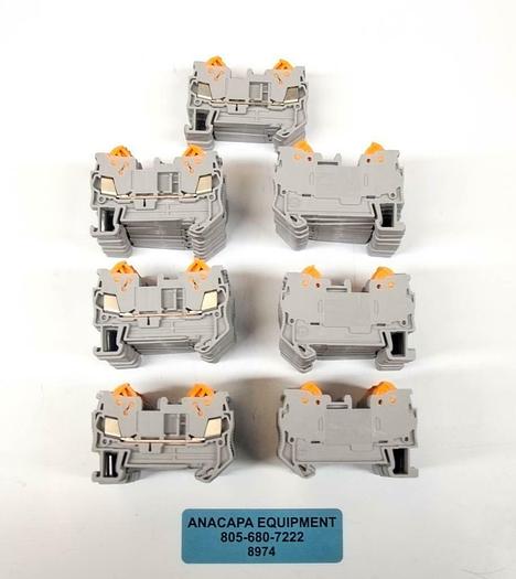 Phoenix Contact QTC1.5 3205019 DIN Rail Terminal Blocks LOT OF 65 NEW (8974)R