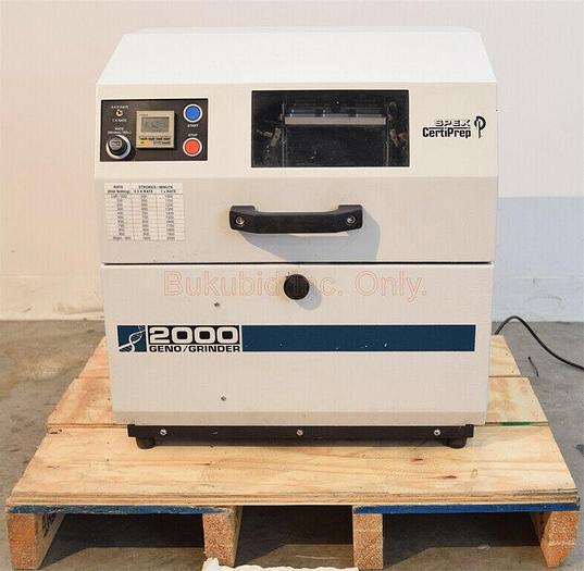 Used Spex Certiprep 2000 Geno Grinder