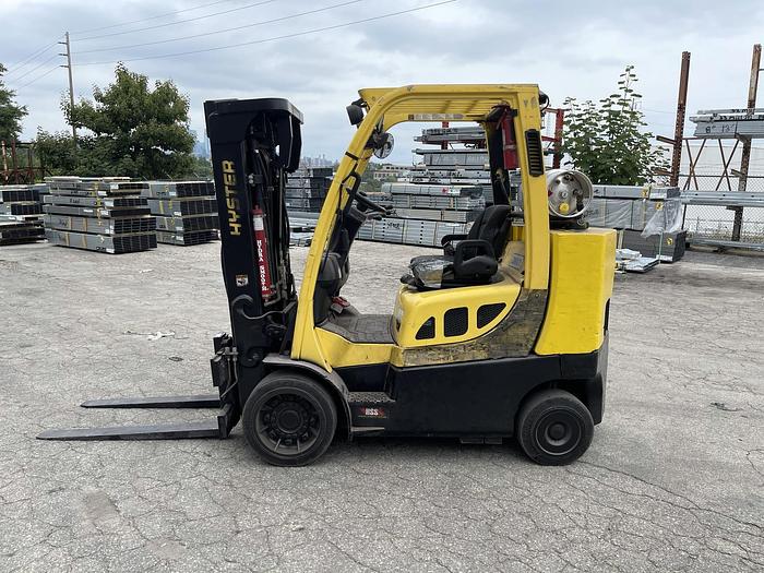 Used 8,000 POUND HYSTER MODEL S80FTBCS MFG. 2013 W/ FORKS