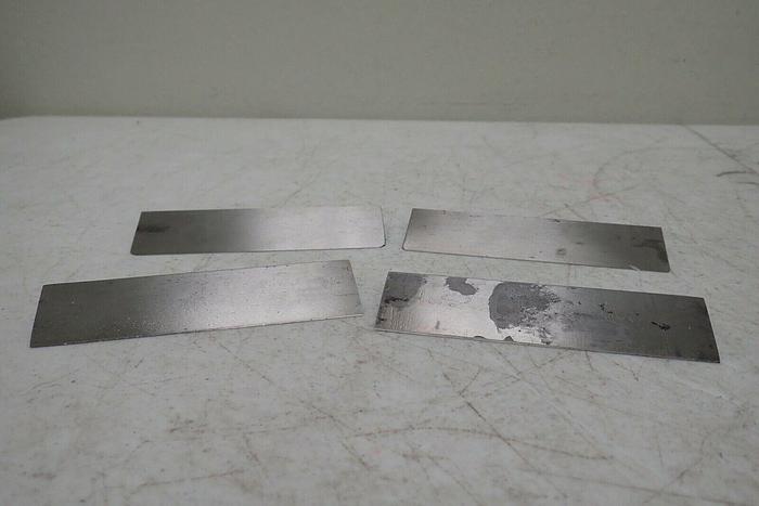 Used Lot of 4 AO Microtome Knives, 12 cm