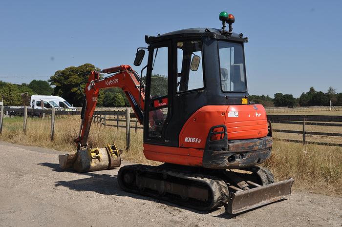 Used 2016 KUBOTA KX61-3