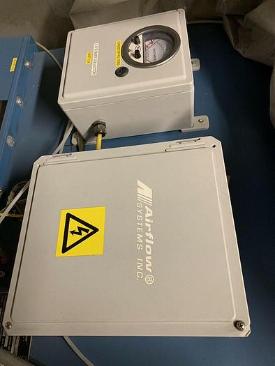 Used 2007 AIRFLOW SYSTEMS, Electrostatic Dust Collector Model: DC6-H55-BLOCK-OFF GATE-PG10-EXTHE