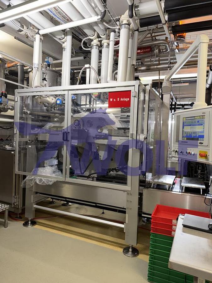 Usado Schokoladen-Gießanlage Winkler & Dünnebier - mit One-Shot + Triple-Shot-Funktion, bestehend aus