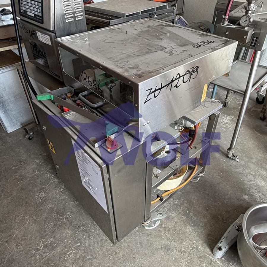 Used Thread station, self-made - for SAPAL tin foil machine, mobile