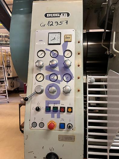 Used Fünfwalzwerk Fabrikat BÜHLER - Type SFL-1300 mit ca. 1300 mm Walzenbreite.