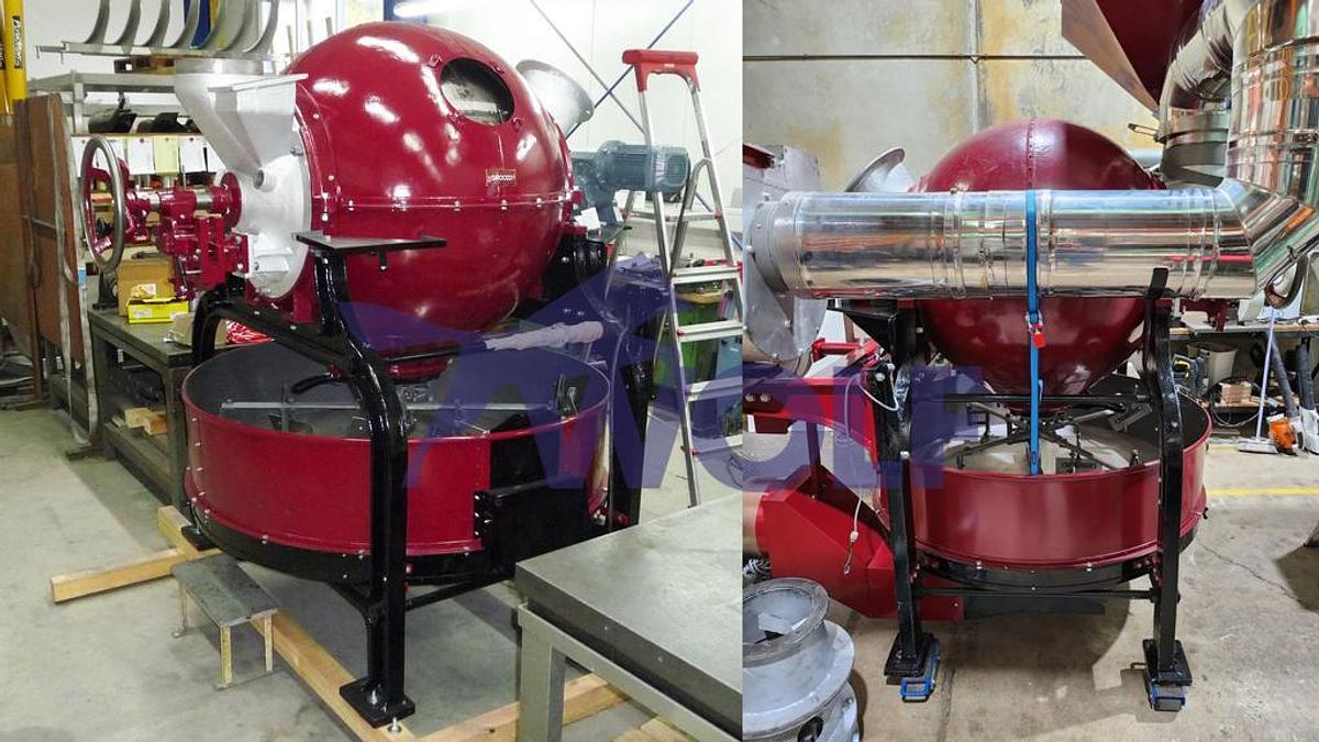 Gebraucht Kugelröster BARTH - Type Sirocco-400, mit Kühlschiff.