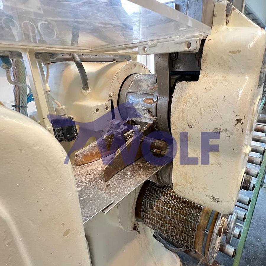 Gebraucht Hartbonbon-Walzenbock HEMA - Type 48-A/50-A für Bonbon-Lutscher, Baujahr 1986.