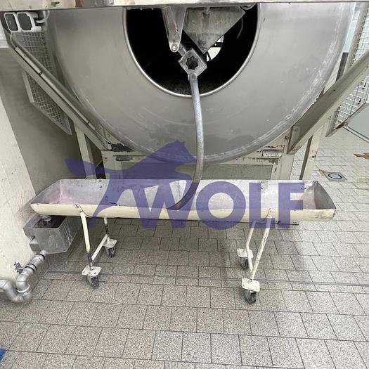 Used Hartzucker-Drageetrommel DUMOULIN - Type G-IDA-750 mit Edelstahltrommel,