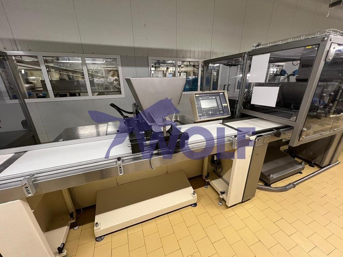 Gebraucht Dosiermaschine KNOBEL - Type 12-X für Füllungen mit einem Dosiersystem.