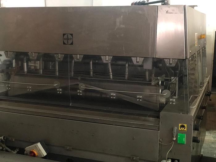 Gebraucht gebr. Überziehmaschine Sollich Type M4 - 1800 Magnum. Baujahr 2003.