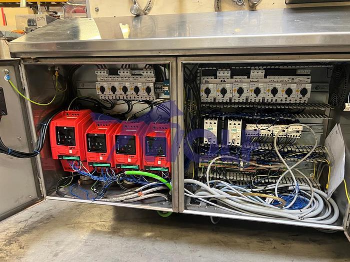 Used Überziehmaschine SOLLICH - Type TS-820, mit eingebauter Temperierung.