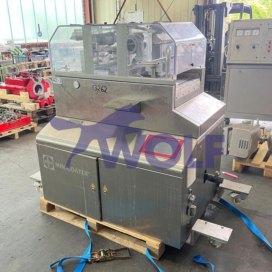 Used enrobing machine SOLLICH - Type TTS-420 with tempering machine 300-F, 2016.