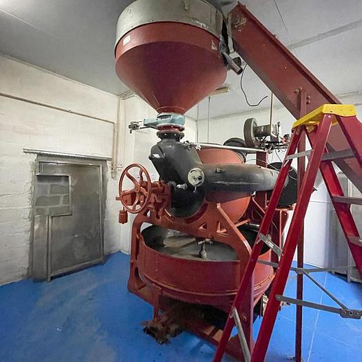 Gebraucht Kugelröster Fabrikat BARTH Type Sirocco-300 mit Kühlschiff.