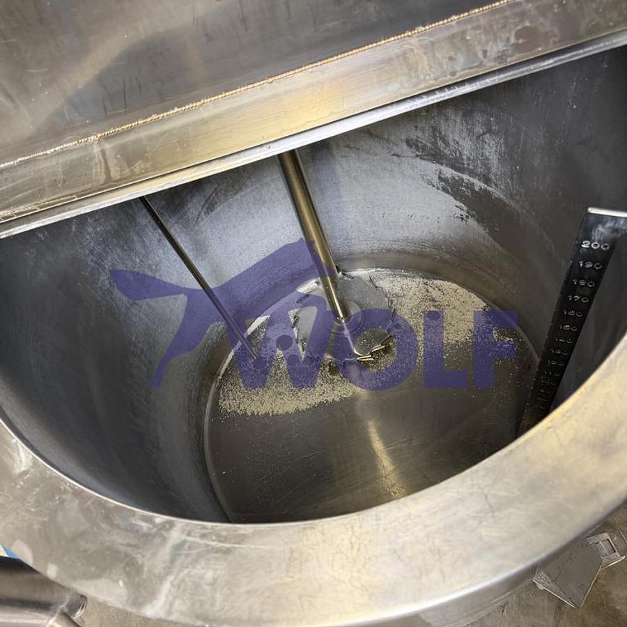 Gebraucht Edelstahl-Behälter GS-COATING SYSTEM - Modell CAR-200 mit ca. 200 Litern Inhalt.
