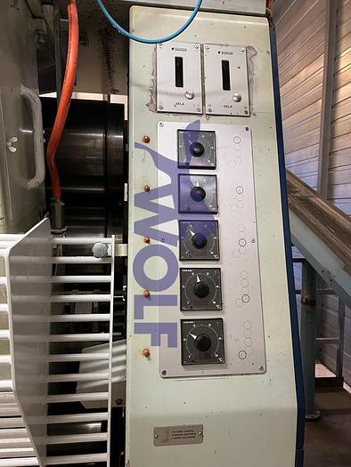 Used Fünfwalzwerk Fabrikat BÜHLER - Type SFL-1300 mit ca. 1300 mm Walzenbreite.