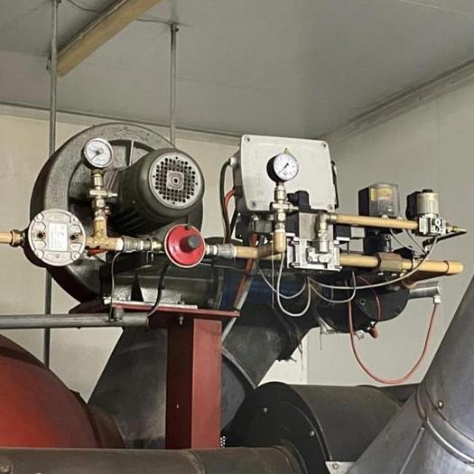 Gebraucht Kugelröster Fabrikat BARTH Type Sirocco-300 mit Kühlschiff.