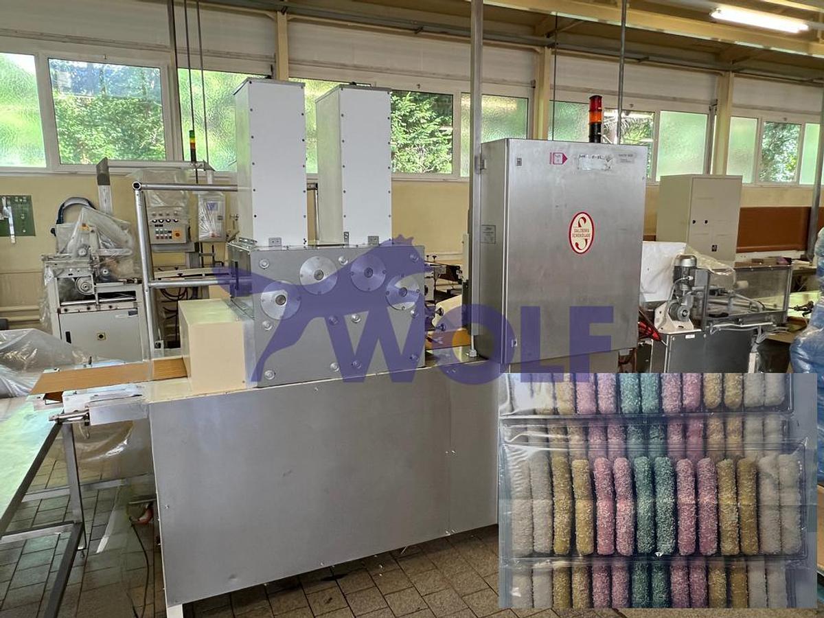 Usado Doppelkopfextruder HOPPE - Type KES-350 für 8 Stränge auf 350 mm Bandbreite.