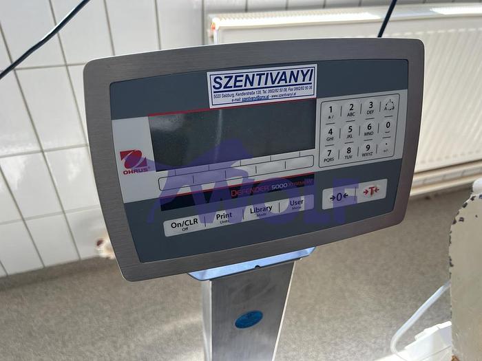 Gebraucht Bodenwaage OHAUS - Modell TD-52-XW, Wiegeberich bis ca. 100 kg