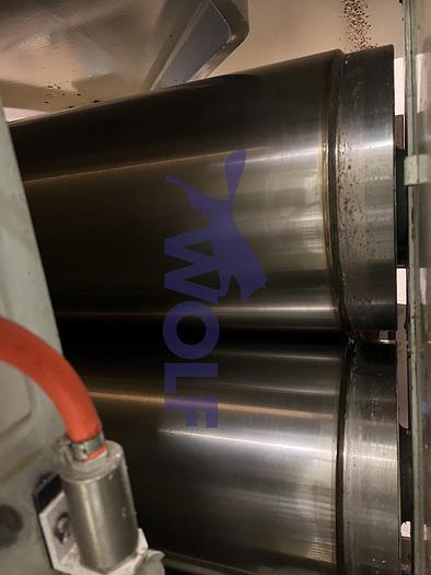 Used Fünfwalzwerk Fabrikat BÜHLER - Type SFL-1300 mit ca. 1300 mm Walzenbreite.