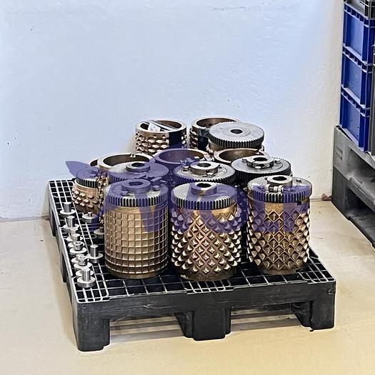 Gebraucht Krokantanlage CHOCOTECH - mit 3 Kochern und Formstrecke, bestehend aus: