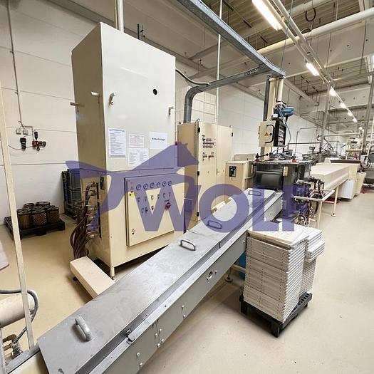 Gebraucht Krokantanlage CHOCOTECH - mit 3 Kochern und Formstrecke, bestehend aus: