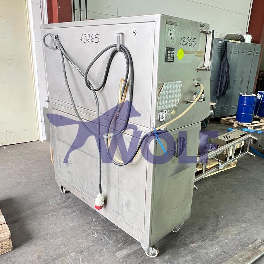 Gebraucht Labor-Druckaufschlagmaschine MONDOMIX - Type UA-15, Baujahr 1989.