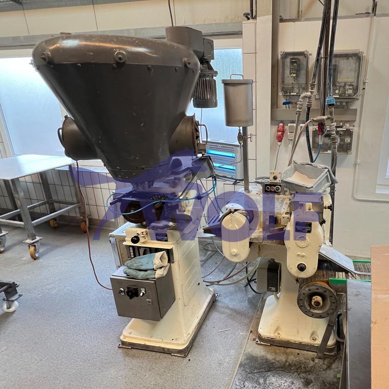 Used Hard candy roller HEMA - Type 48-A/50-A for candy lollipops, built in 1986.