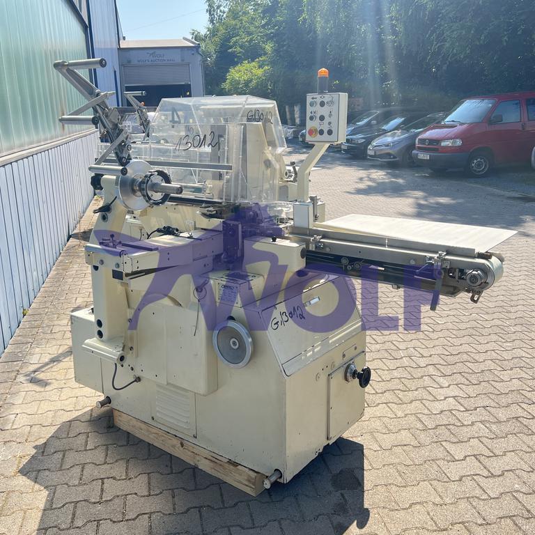 Gebraucht Napolitain-Wickelmaschine SAPAL - Type BN-e, für eine Folie. Baujahr 1985.